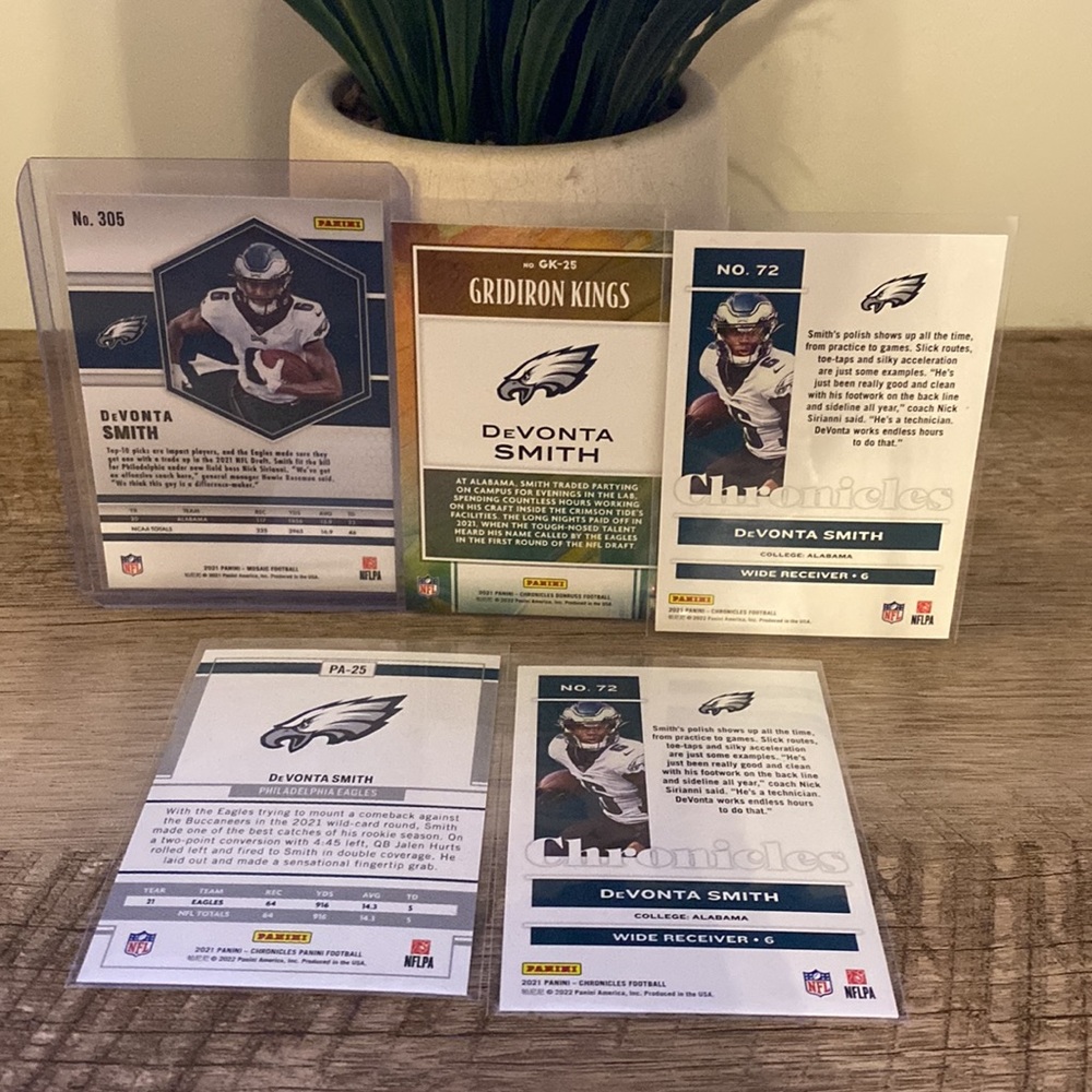 DEVONTA SMITH ROOKIE LOT 🔥🦅🦅🦅 - Picture 7 of 12